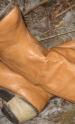 Boots belonging to unidentified person