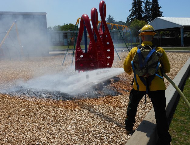 Playground Fire 1