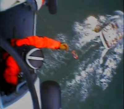 Coast Guard hoists injured man from fishing vessel near Astoria