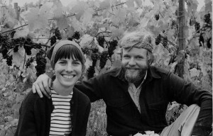 David and Diana Lett, grape harvest, Eyrie Vineyards, 1970 David and Diana Lett, grape harvest, Eyrie Vineyards, 1970