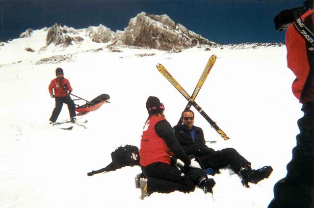 2005 OEC Shoot-Sled arriving on the scene