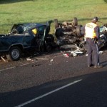 hree vehicle fatal traffic crash that occurred on Highway 22W just west of the intersection with Highway 51 west of Salem